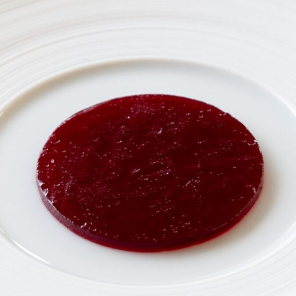 Blackberry pate de fruit