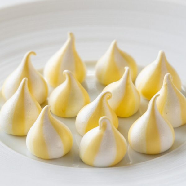 Two colored meringue