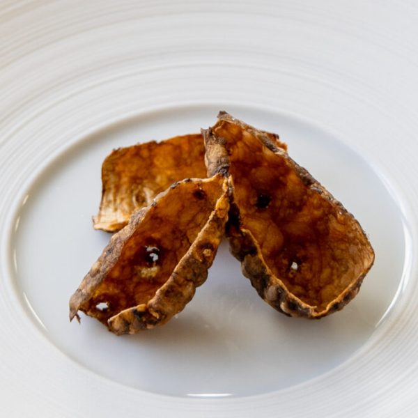 Jerusalem artichoke crisps