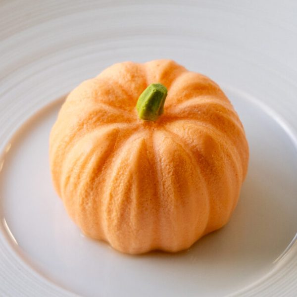 Savory pumpkin cremeux