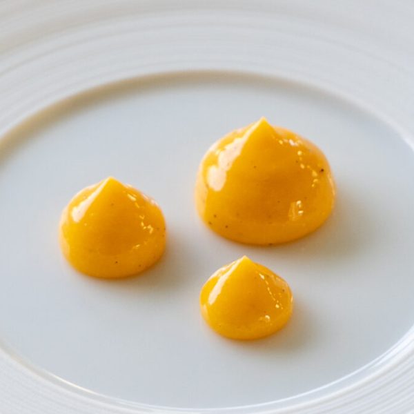 Raw egg yolk cream
