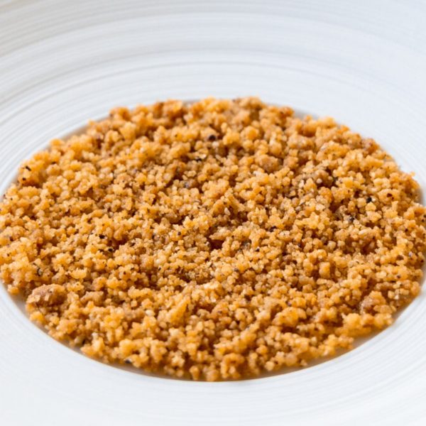 Hazelnut crumble