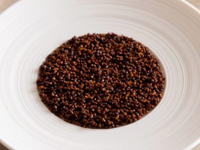 Baked coarse mustard