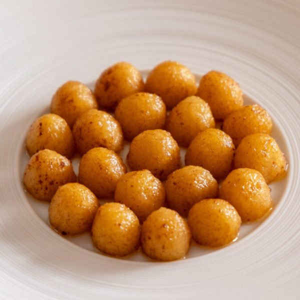 Beurre noisette cooked apples