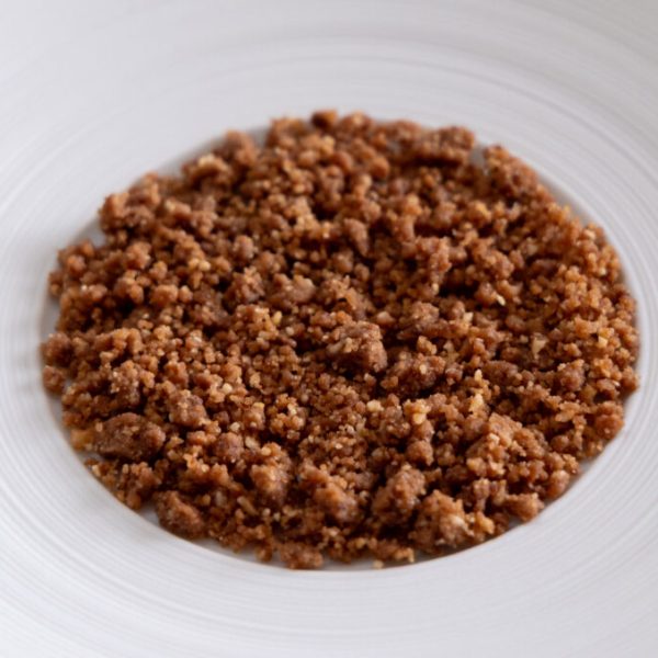 Chocolate almond crumble