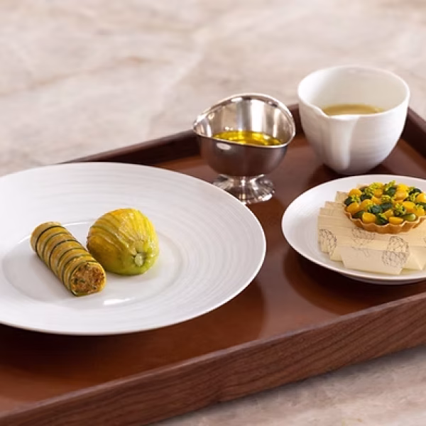Courgette & Vadouvan dish