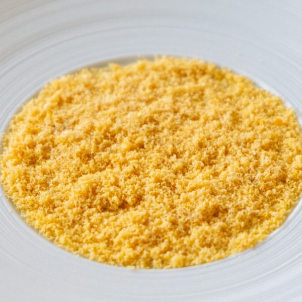 Cured mushroom egg yolks