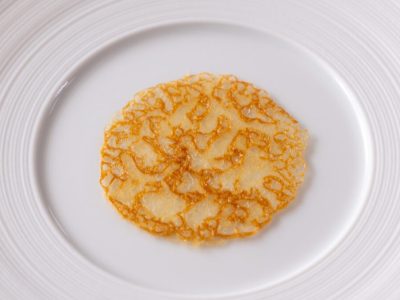 Duck skin crisp