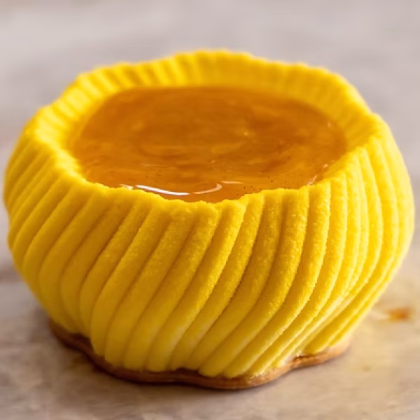 Passionfruit tart