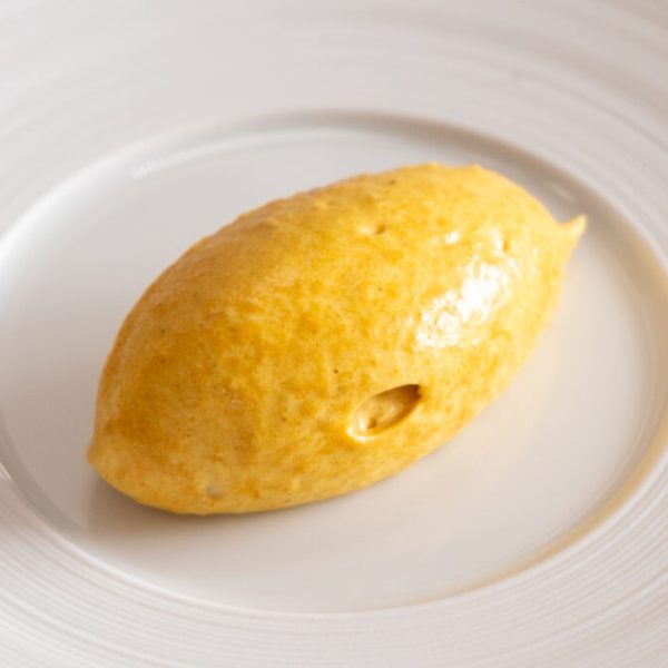 Scallop roe and tandoori butter
