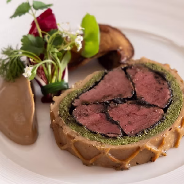 Venison Farce Wellington