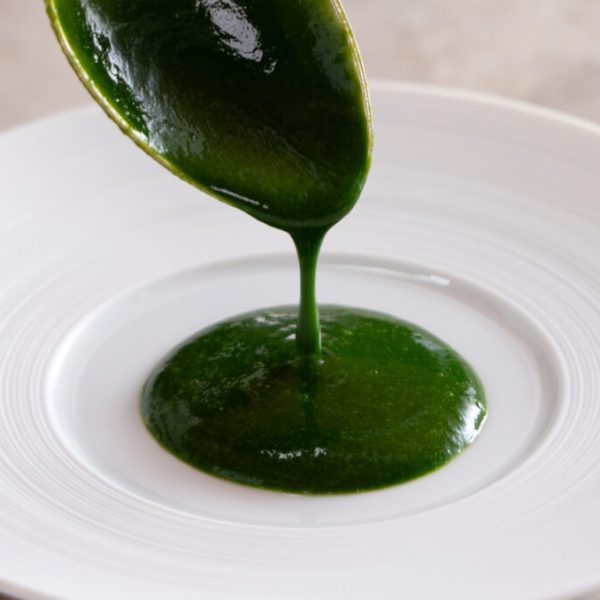 Watercress coulis