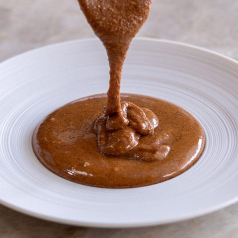 Toasted brioche praline