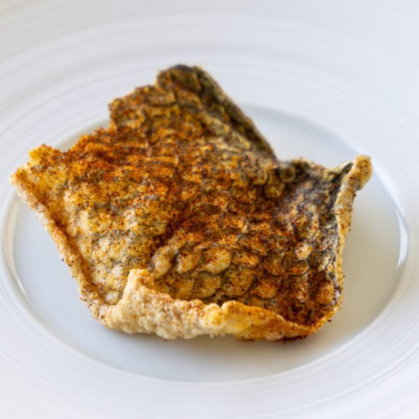 Crispy fish skin