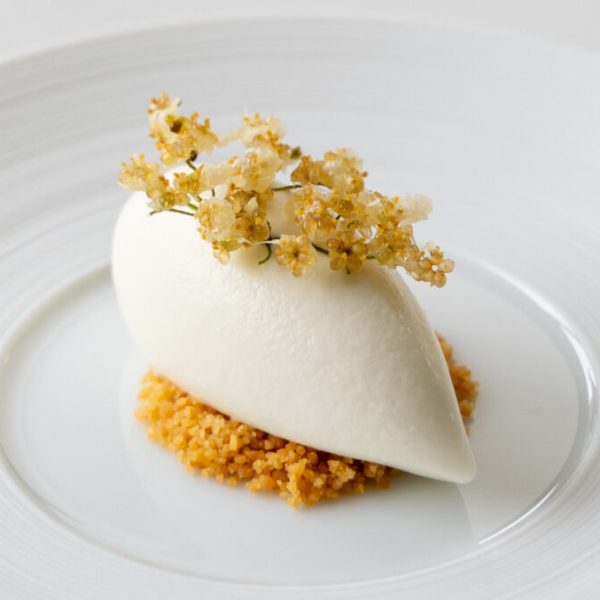 Elderflower ice cream