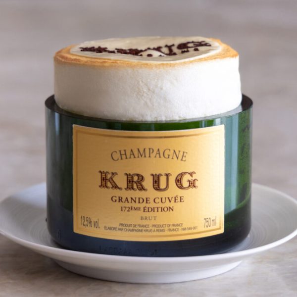 Lemon & champagne soufflé